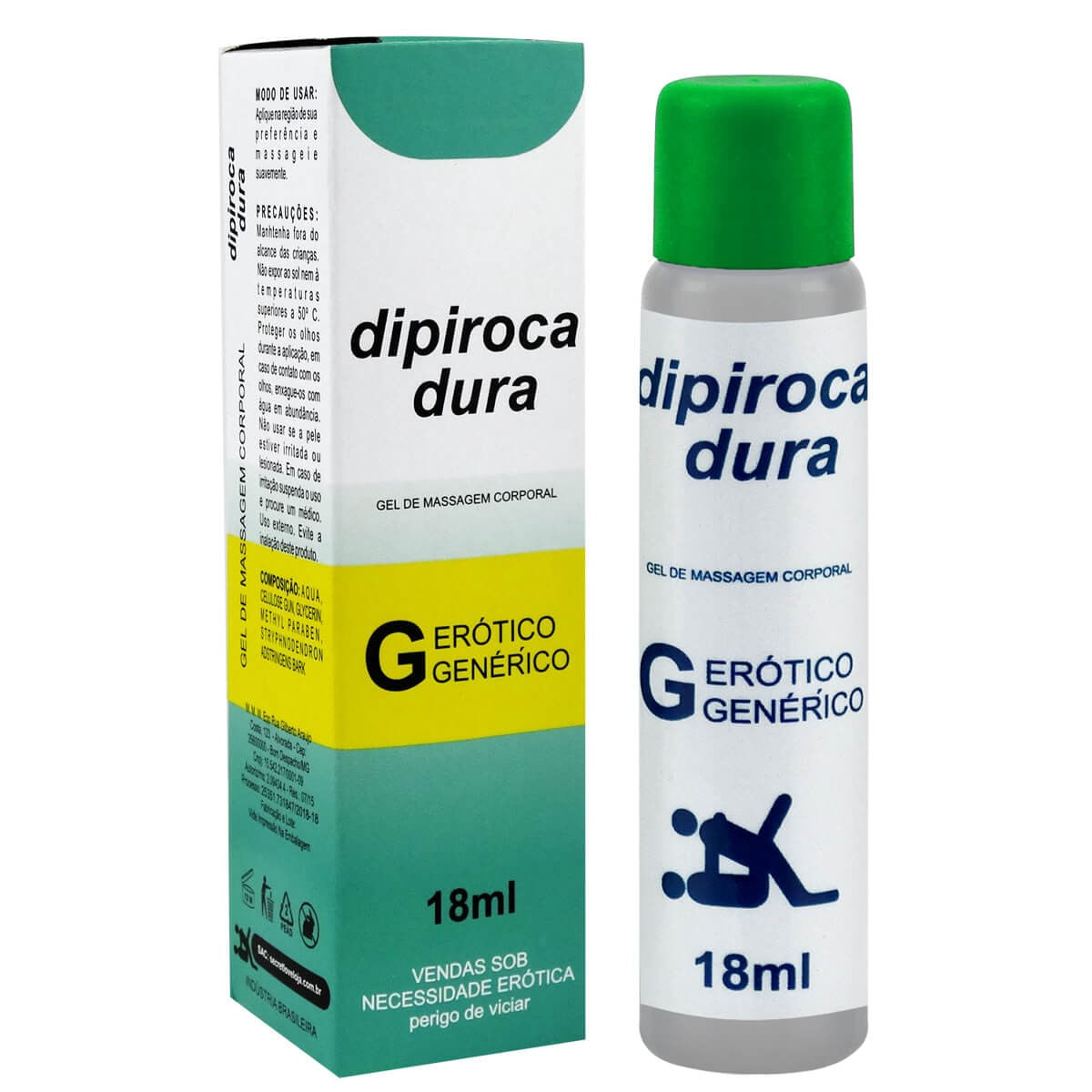 Dipirocadura Retardante Masculino 18ml Linha Farmacinha do Riso Secret Love