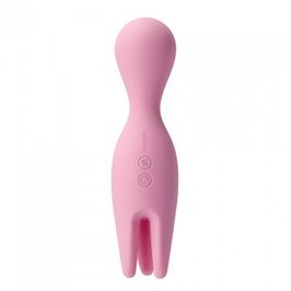 Svakom Nymph Estimulador Duplo Recarregável com 3 Tentáculos Massageadores Miss Collection