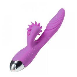Sex Massager High Water G-Spot Vibrador com Estimulador Clitoriano Multi Velocidades Miss Collection