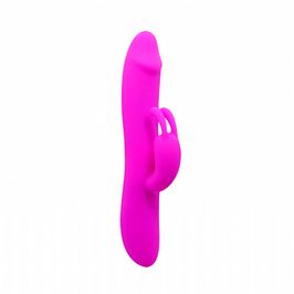 Natural Motion Vibrador com Estimulador Clitoriano com 7 Níveis de Vibrações e Funções de Vai e Vem