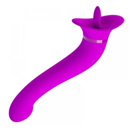Faust Vibrador com Dupla Estimulação e 12 Modos de Vibrações Vip Mix