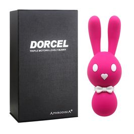 Dorcel Aphrodisia Vibrador em Formato de Coelho com 10 Modos de Vibração 3R Import