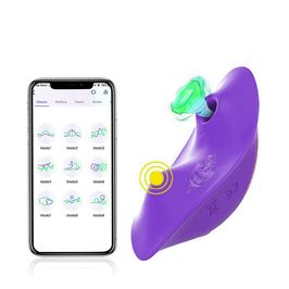 Magesty Vibrador de Calcinha 9 Modos de Pulsação Controle Via APP Sexy Import
