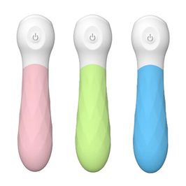 Mini Bullet Vibratório Texturizado com 9 Modos de Vibração Libb