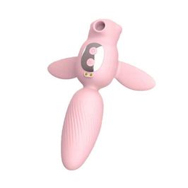 Vibrador Honeybee com 10 Modos de Vibração e 5 Modos de Sucção Yaffa